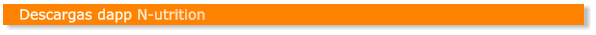 Descargas dapp N-utrition