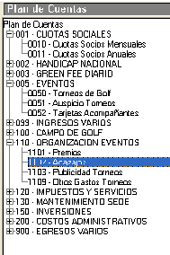 Plan de cuentas